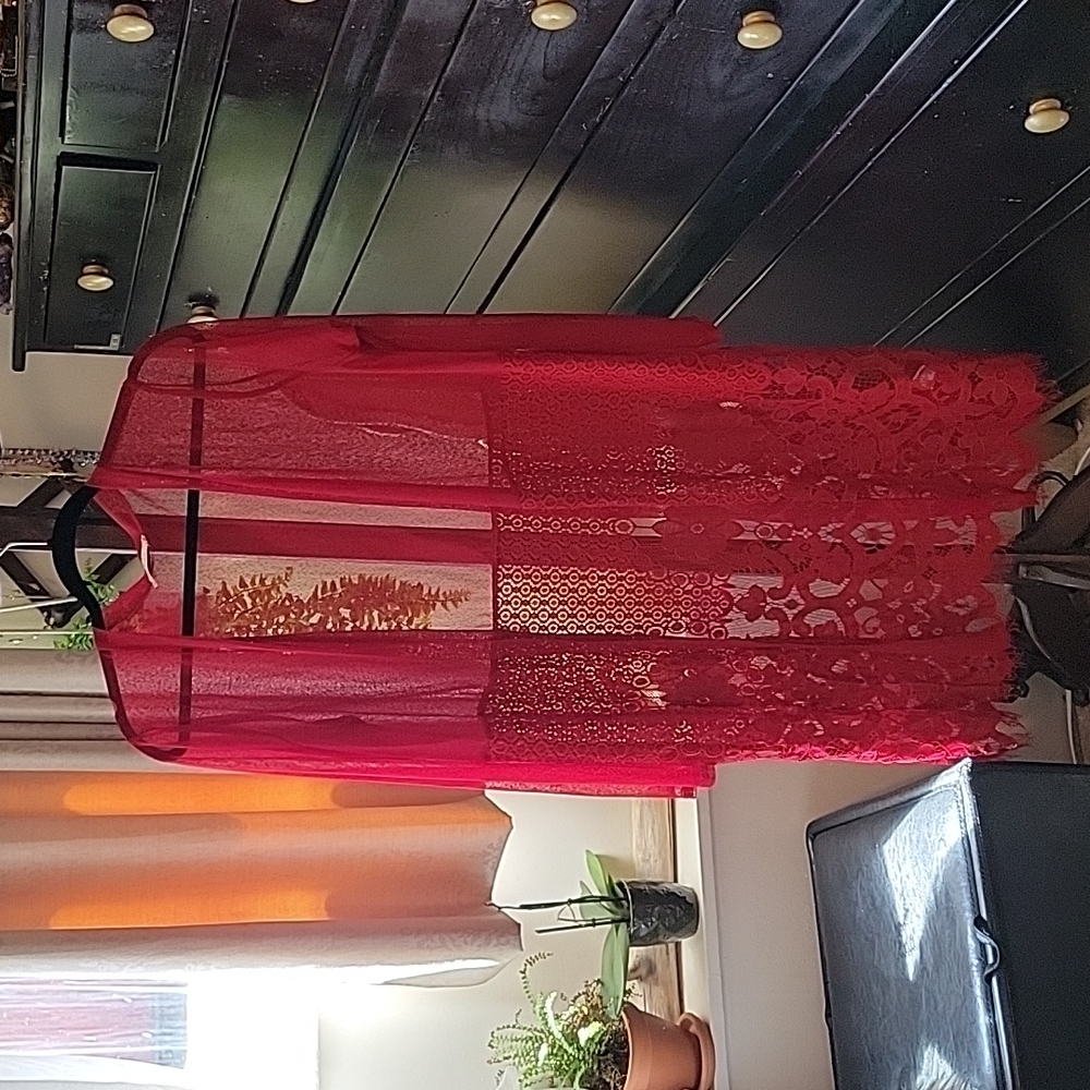 Lace duster